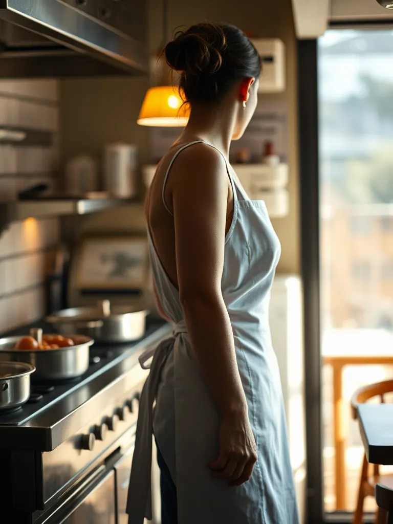 Retrato de Primer nombre, cocina